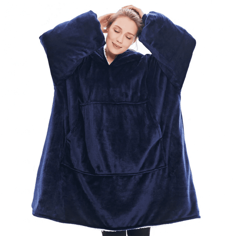 wearable blanket hoodie sherpa oversized hoodiecustom hoodie blanket