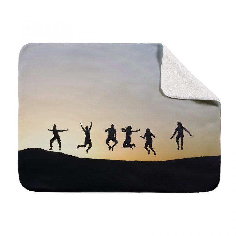 sherpa white sublimation blanketbaby white blanketwhite blanket