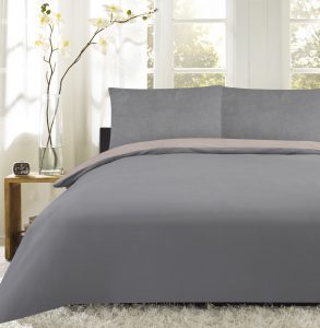 Bedding Set5 gray fleece bedding set