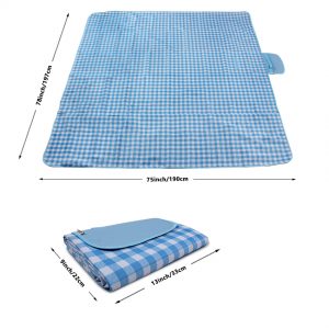 Outdoor Blanket blue picnic mat