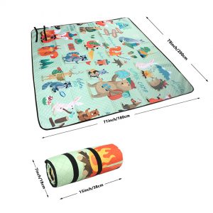 Outdoor Blanket5 cartoon picnic rug