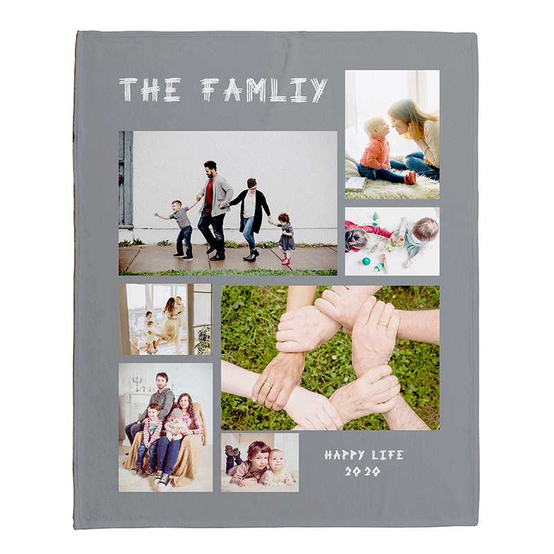 White Blanket21 printed sublimation blanket