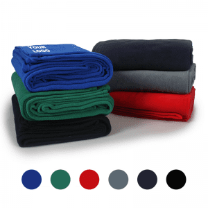 Promotion Products custom colour polar fleece blanket