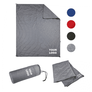 Promotion Products5 gray puffy blanket