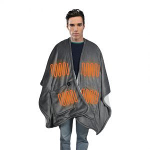 Heating Products5 gray electric shawl blanket