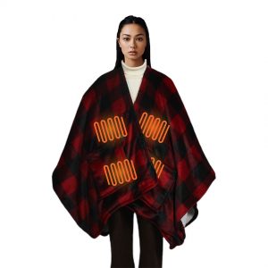 Heating Products4 red electric shawl blanket