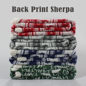 Throw Blanket14 Tie-Dye Rabbit Fur Blanket